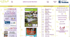 Desktop Screenshot of kwbmerchtem.be